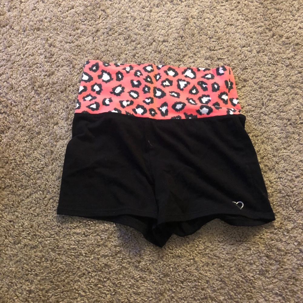 Yoga shorts.